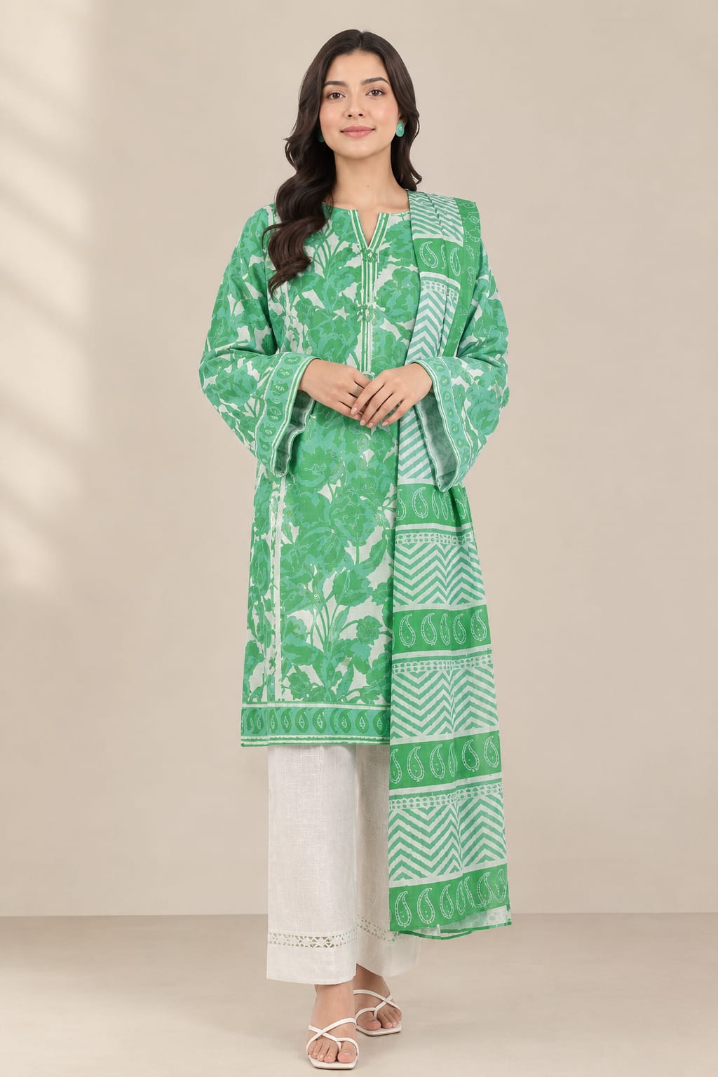 Alkaram Khaddar Unstitched 2-Piece Suit