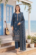 Cross Stitch By Noor Jahan Luxury Unstitched 3-Piece Valvet Shawl Suit