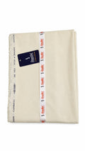 Stanciller Fabric Unstiched Cambric Cream Suit