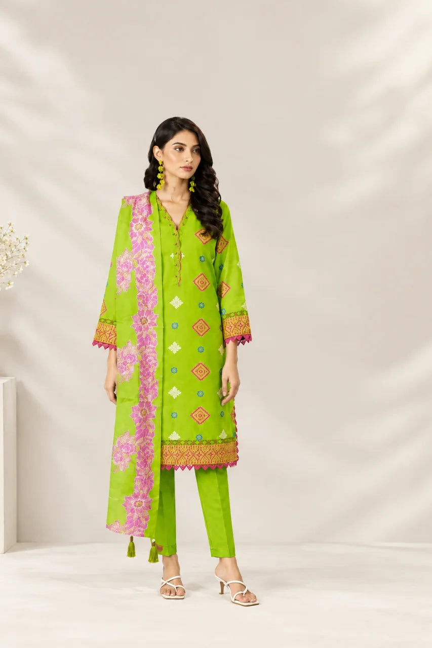Alkaram Linen Unstitched 2-Piece Suit