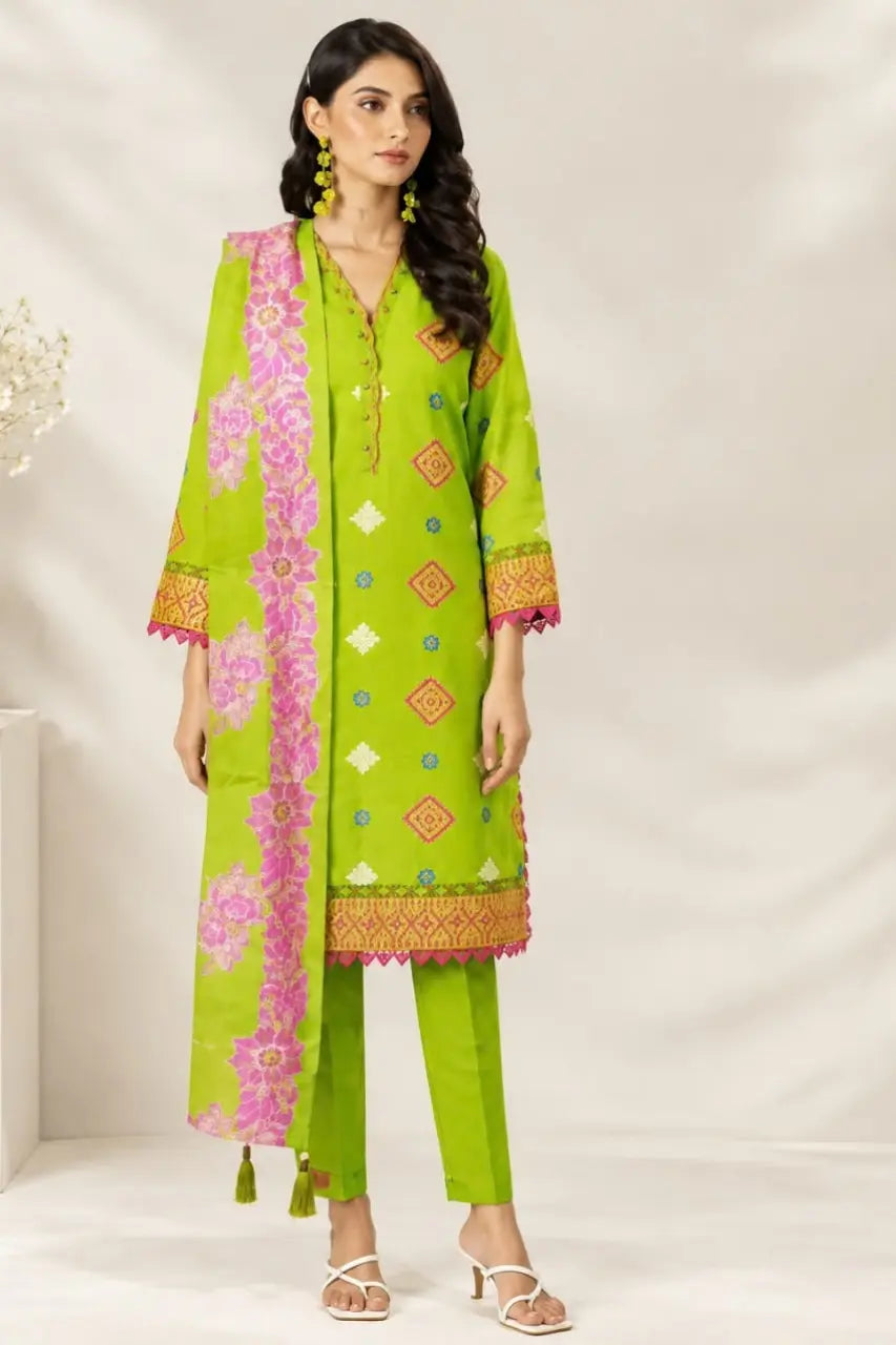 Alkaram Khaddar Unstitched 2-Piece Suit