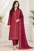 Meemsey by Noor Jahan – Embroidered 3-Piece Suit