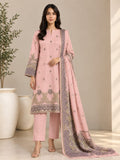 alkaram Silver Jacquard 3-Piece Suit